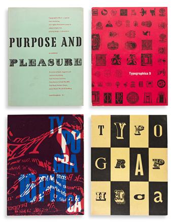 SPENCER, HERBERT. Typographica, old and new series. Lund Humphries, 1949-1967.